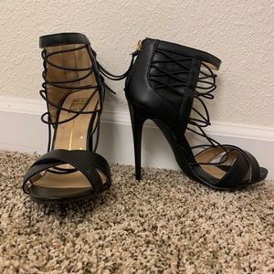 Black Sandals (6.5)